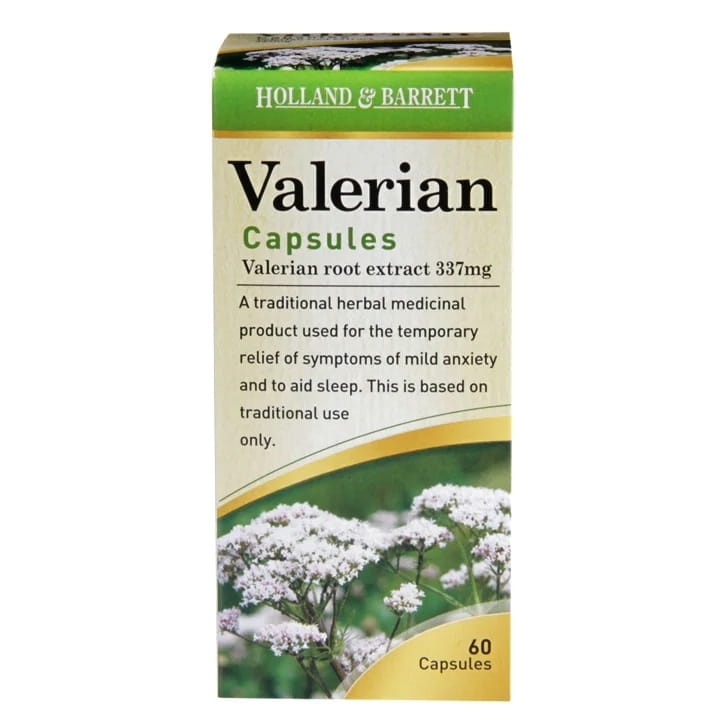 Gélules de valériane 60 gélules HOLLAND & BARRETT