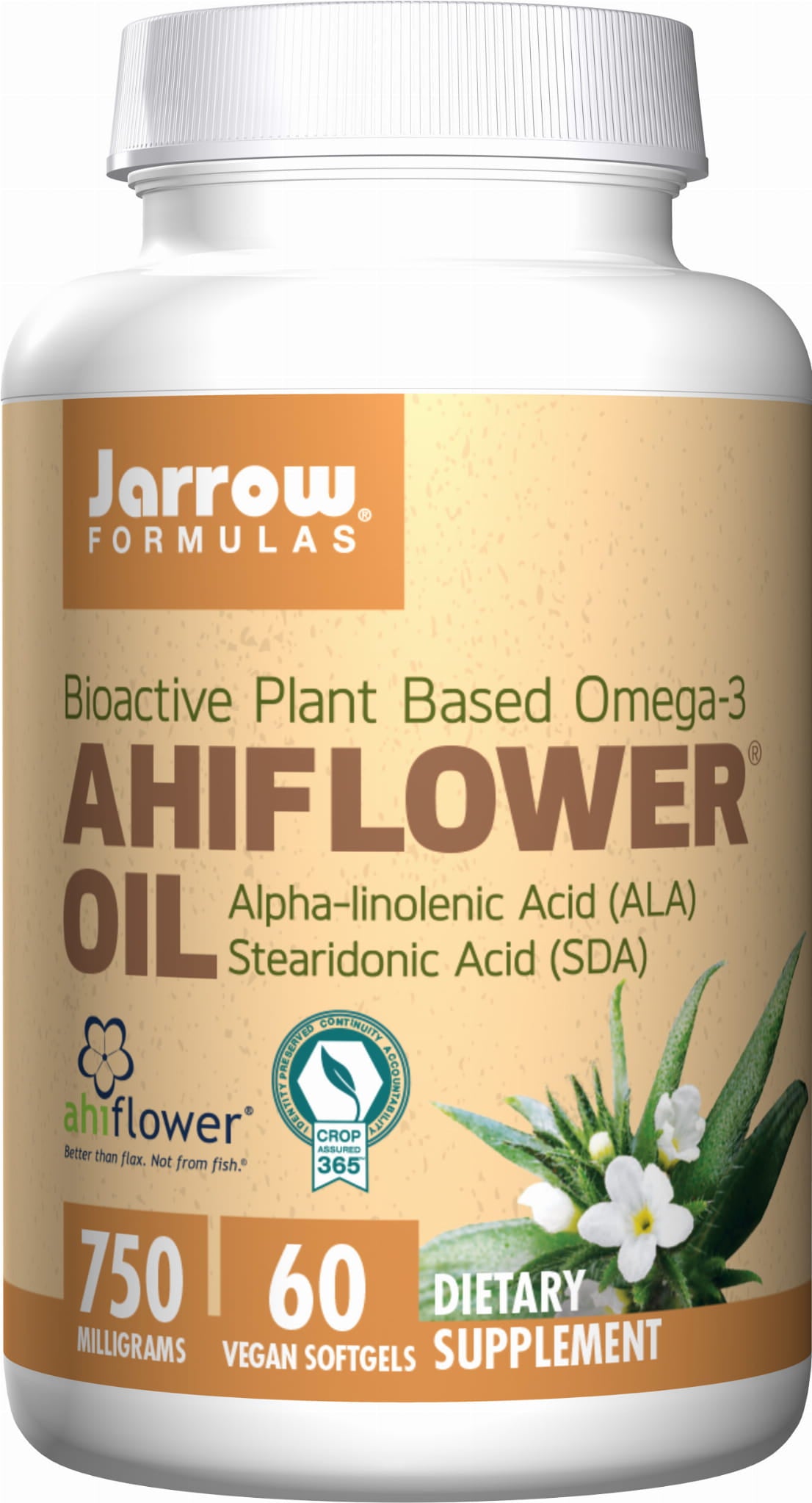 Huile d'Ahiflower 60 gélules JARROW FORMULES