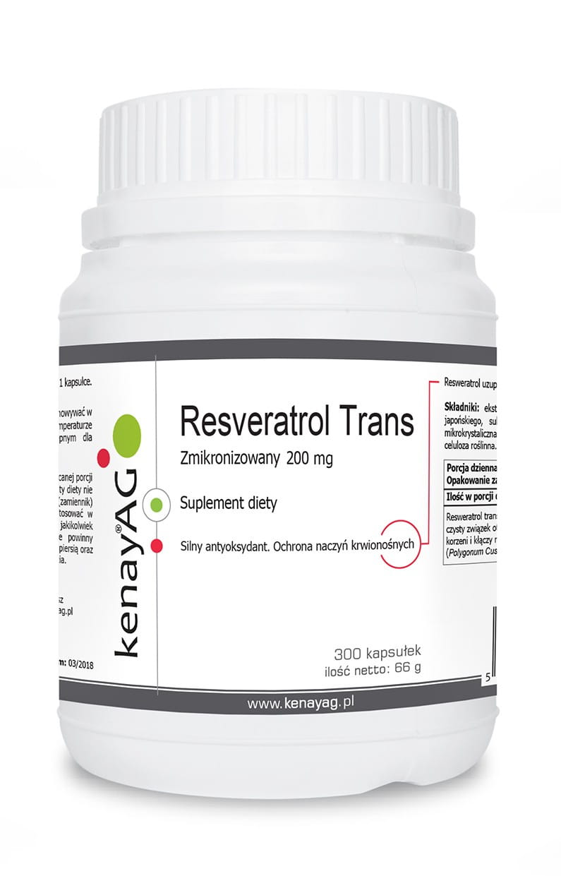 Resvératrol micronisé 200 MG 300 gélules KENAY