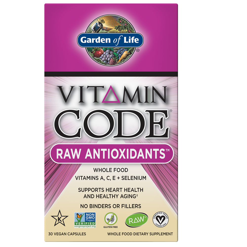 Vitamin code raw antioxydants 30 gélules JARDIN DE LA VIE