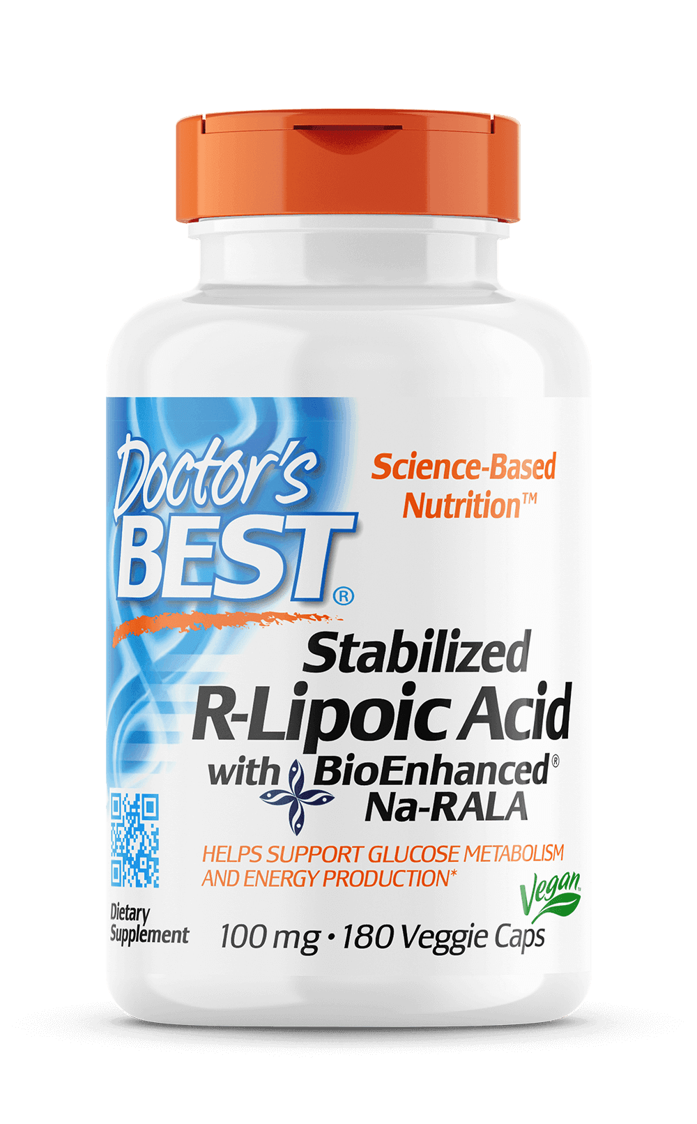 Acide rlipoïque au narala bioamélioré 180 gélules DOCTOR'S BEST