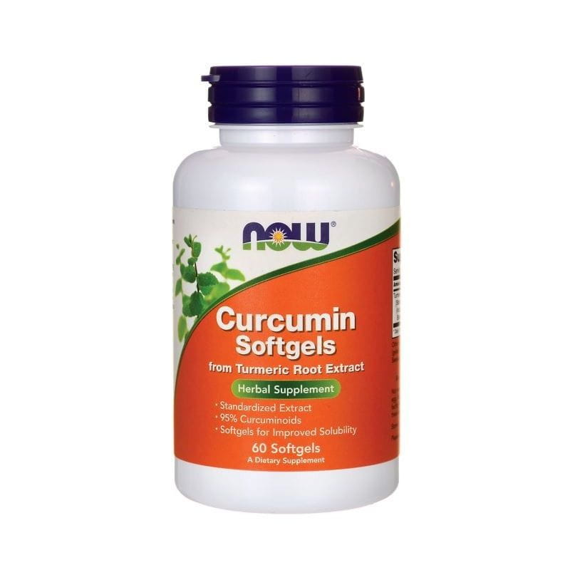 Curcuma longa 95% curcuminoïdes 60 gélules NOW FOODS
