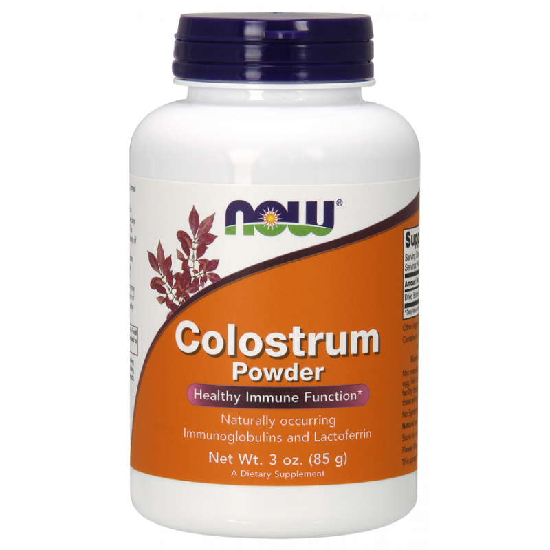 Colostrum bovin 85 g NOW FOODS