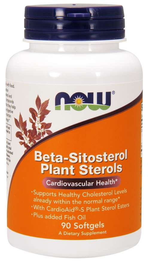 Betasitostérol stérols végétaux stérols végétaux 90 gélules NOW FOODS