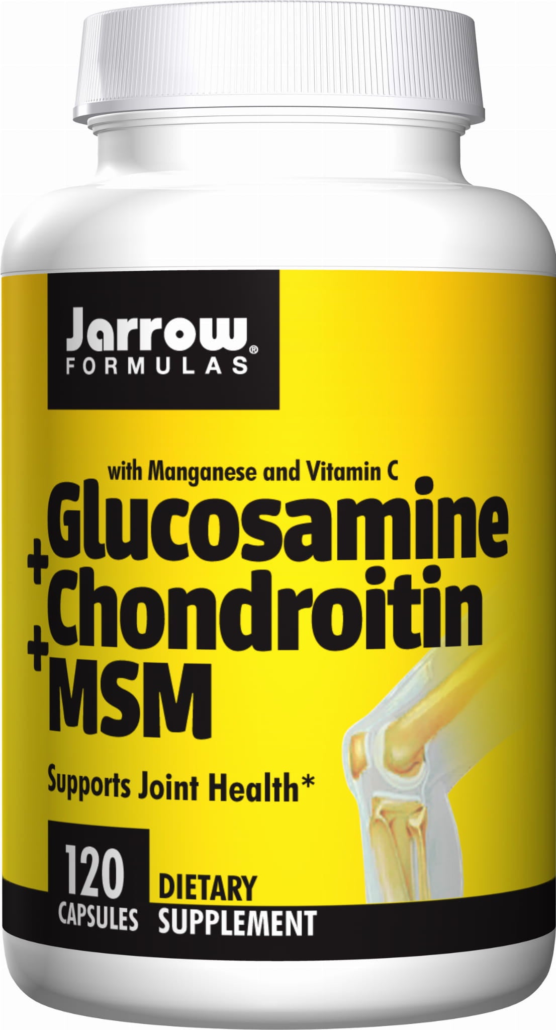 Chondroïtine Glucosamine et MSM 120 gélules FORMULES JARROW