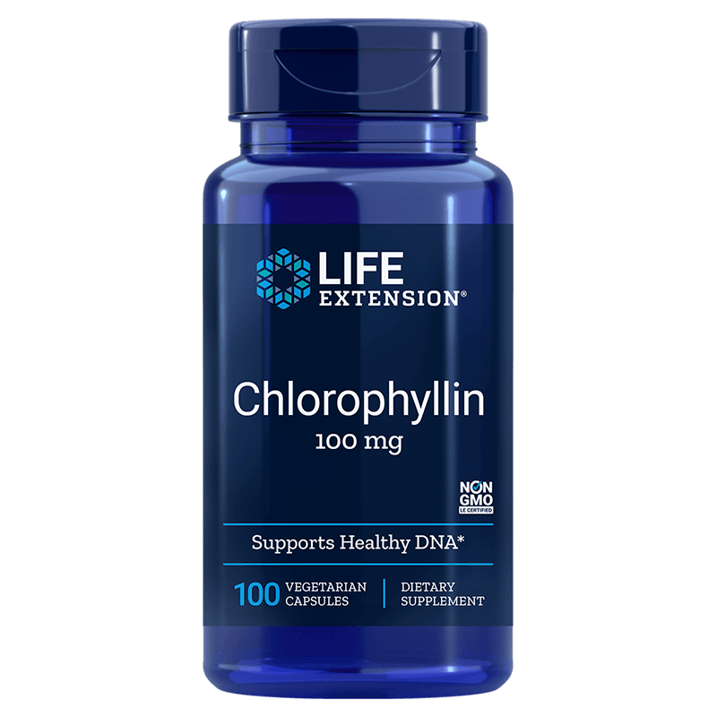 Chlorophylline chlorophylline 100 MG 100 gélules PROLONGATION DE VIE