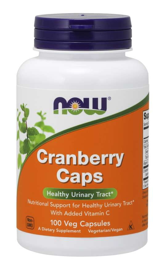 Capsules de canneberge 100 capsules NOW FOODS
