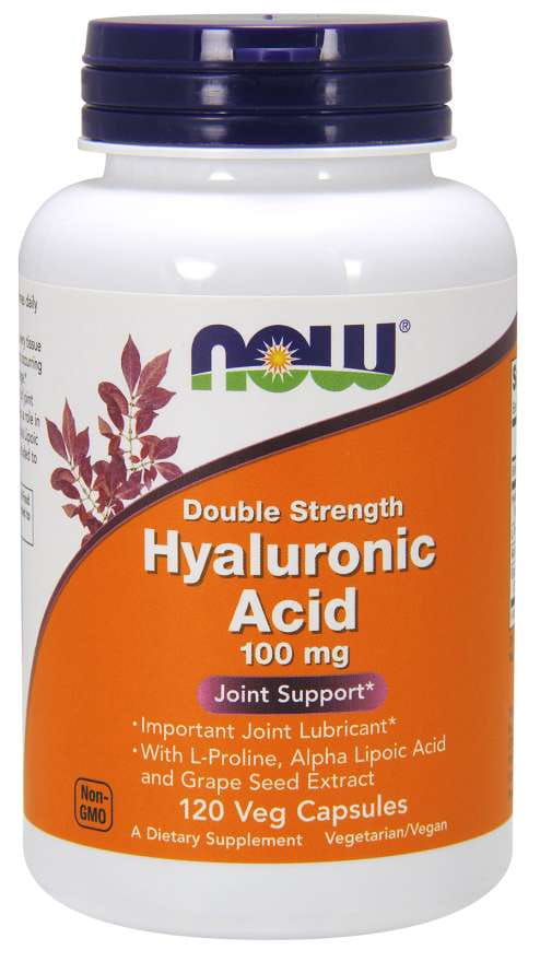 Acide hyaluronique 120 gélules NOW FOODS