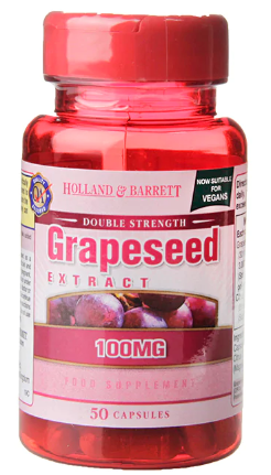 Extrait de pépins de raisin 50 gélules HOLLAND & BARRETT