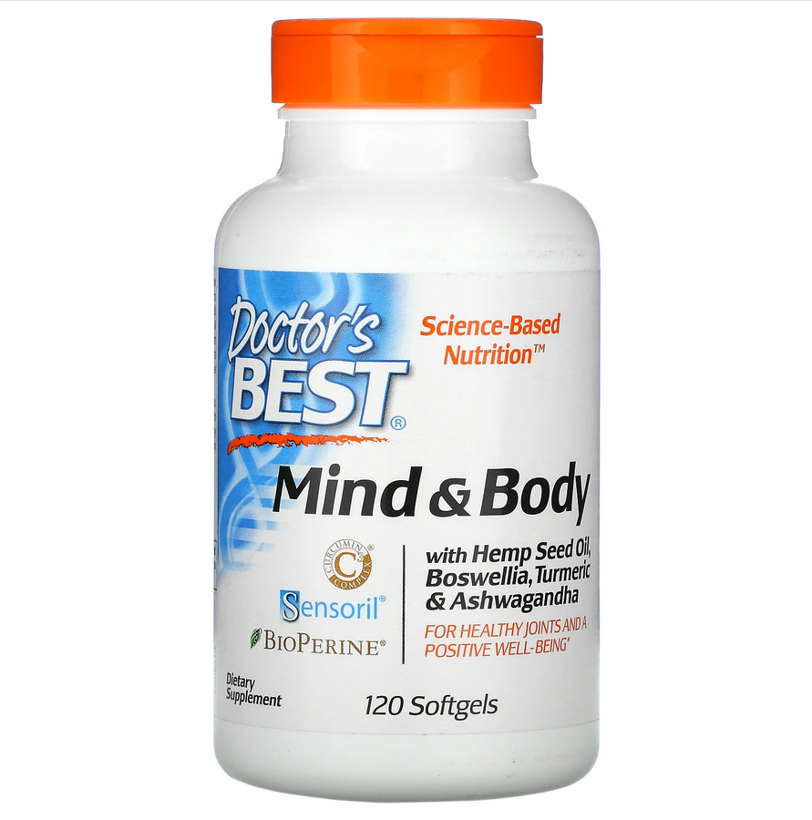 Esprit et corps 120 gélules DOCTOR'S BEST