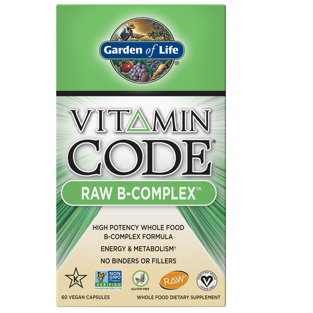 Vitamine code raw B COMPLEX 60 gélules JARDIN DE VIE