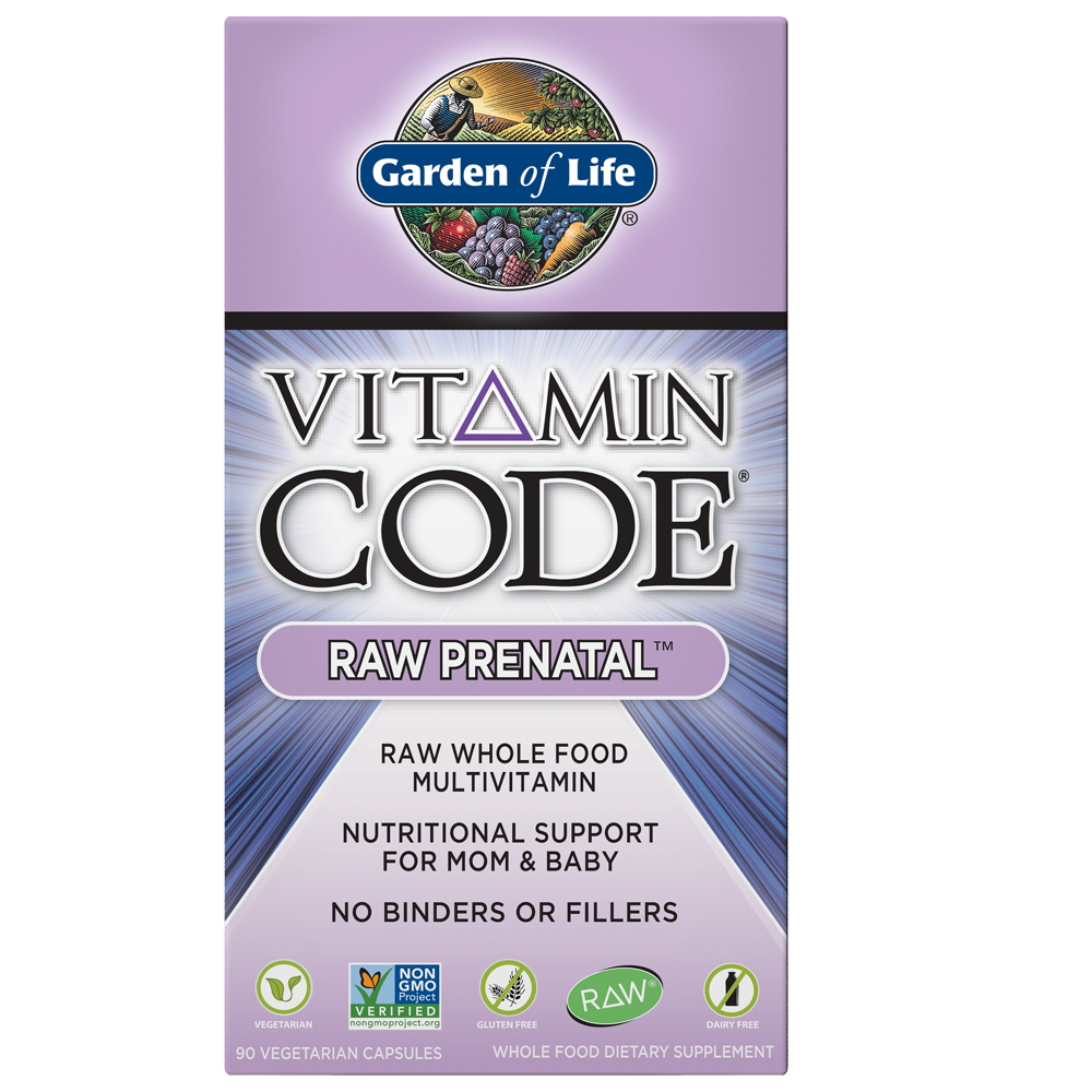 Vitamin code raw prenatal 90 gélules JARDIN DE LA VIE