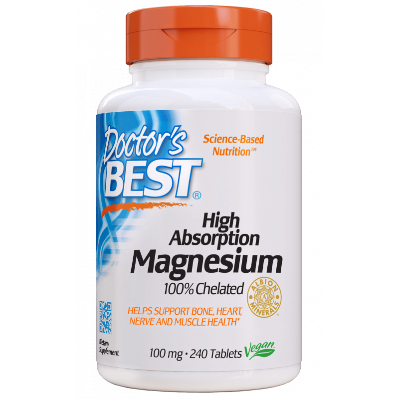 Magnésium magnésium à haute absorption 240 comprimés DOCTOR'S BEST
