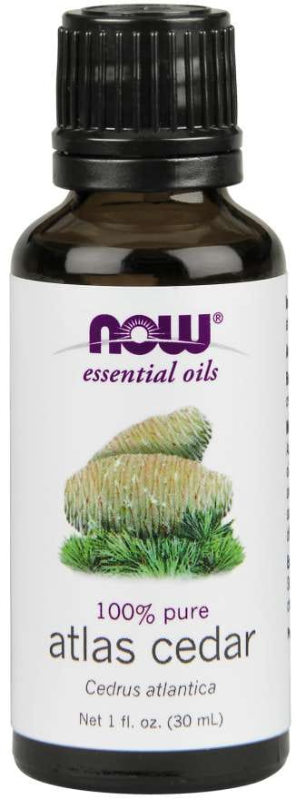 100% Huile de Cèdre de l'Atlas 30 ml NOW FOODS