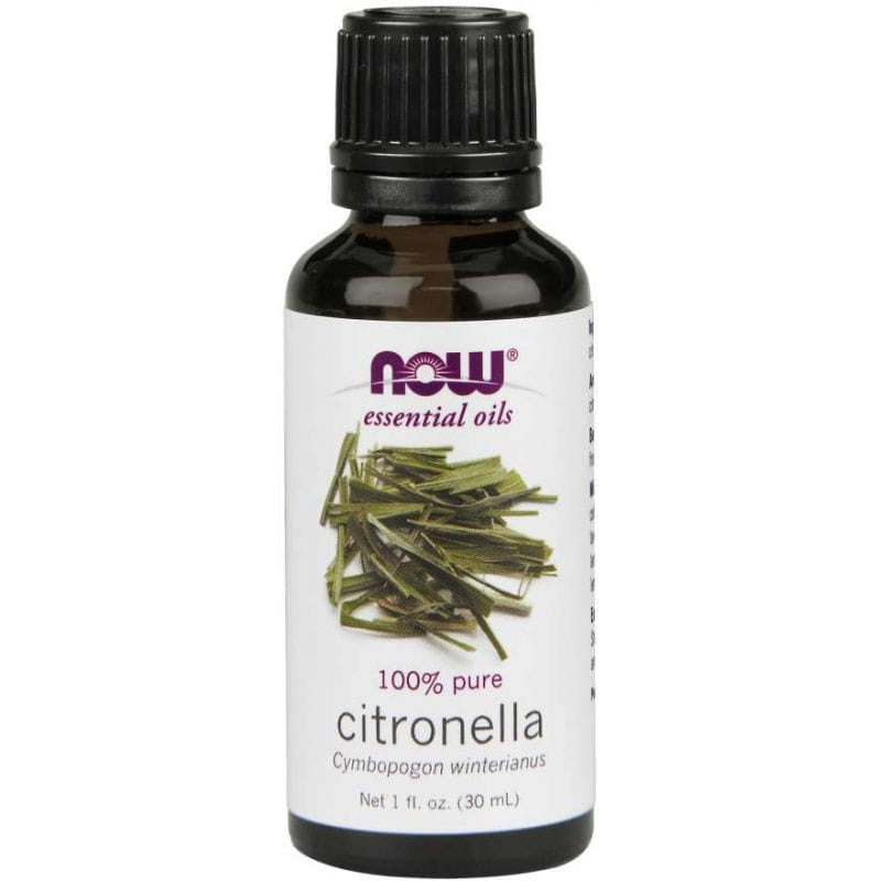 Huile de citronnelle 100% citronnelle 30 ml NOW FOODS