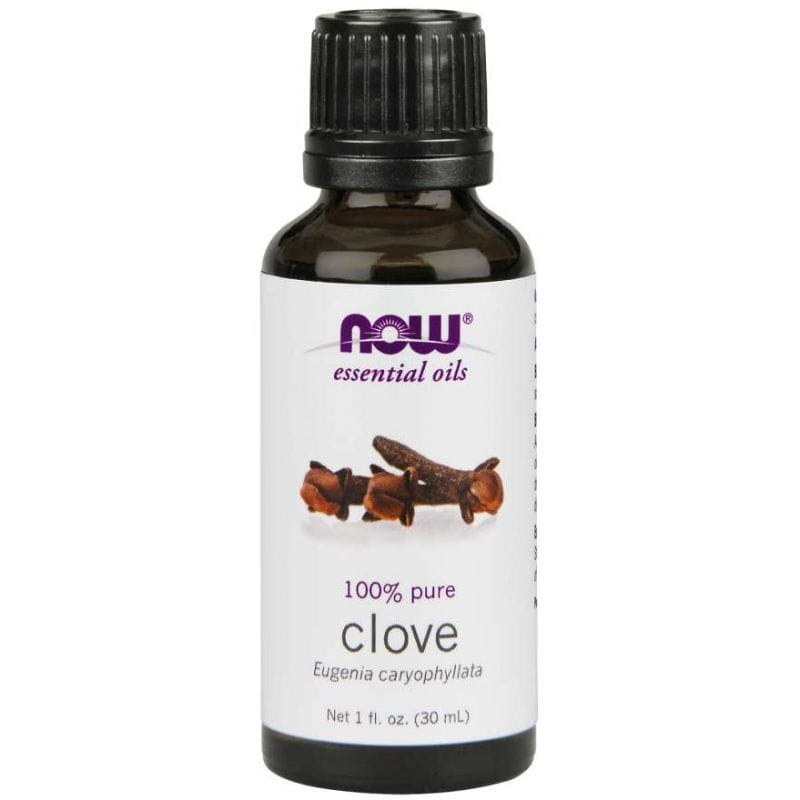 100% huile de clou de girofle - (clou de girofle) clous de girofle 30 ml NOW FOODS