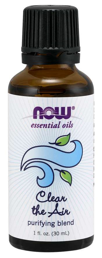 Effacer le mélange d'huile d'air 30 ml NOW FOODS