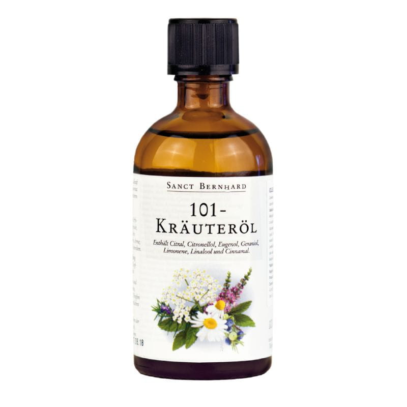 Huile aux herbes 101 herbes 100 ml KRAUTERHAUS SANCT BERNHARD
