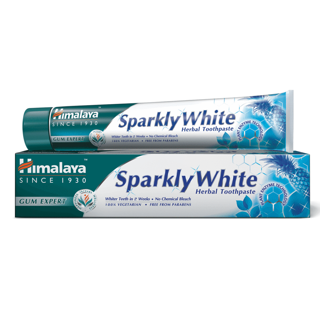 Dentifrice blanc pailleté dentifrice aux herbes 75 ml HIMALAYA