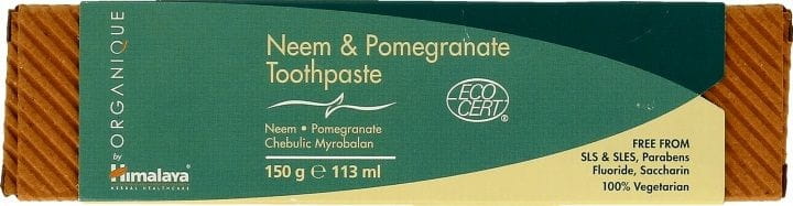 Dentifrice neem & grenade dentifrice 150 g HIMALAYA