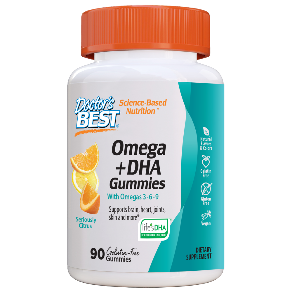 Oméga et DHA gélifiés 90 gelées DOCTOR'S BEST