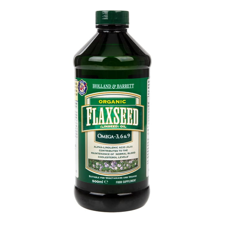 Huile de lin écologique 500 ml HOLLAND & BARRETT