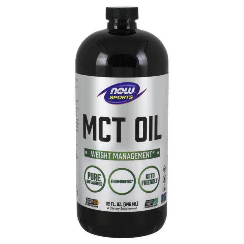 Huile MCT Huile MCT sans odeur 946 ml NOW FOODS