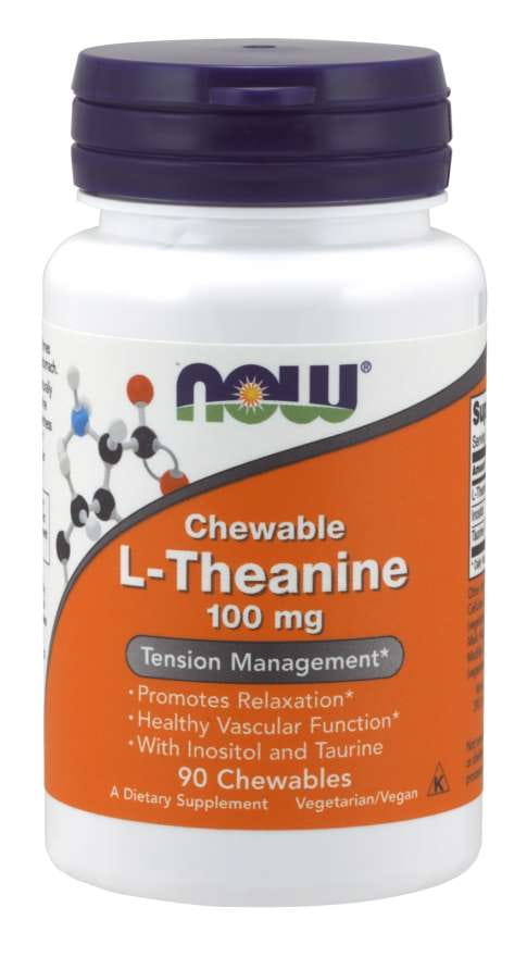 Ltanine 90 comprimés NOW FOODS