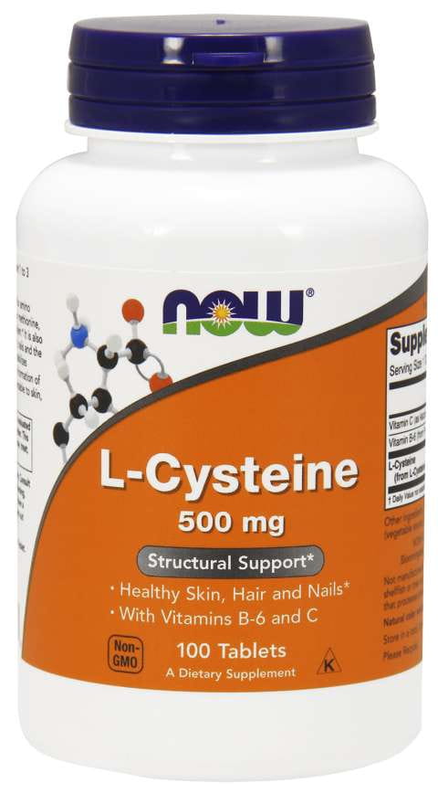 Lcystéine 100 comprimés NOW FOODS