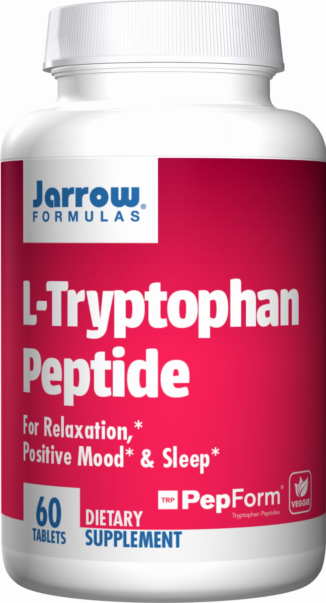Peptide Ltryptophane Peptides Ltryptophane 60 comprimés FORMULES JARROW