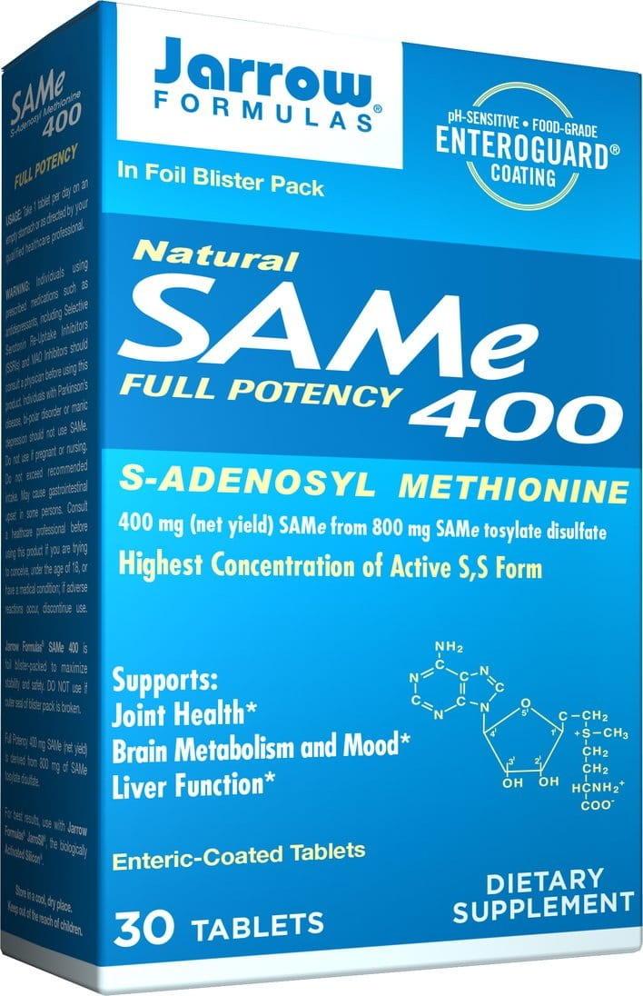 SAME 400 MG 30 comprimés FORMULES JARROW