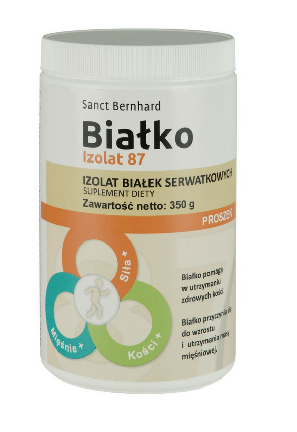 Isolat de protéines 87 Isolat de protéines de lactosérum 350 g KRAUTERHAUS SANCT BERNHARD