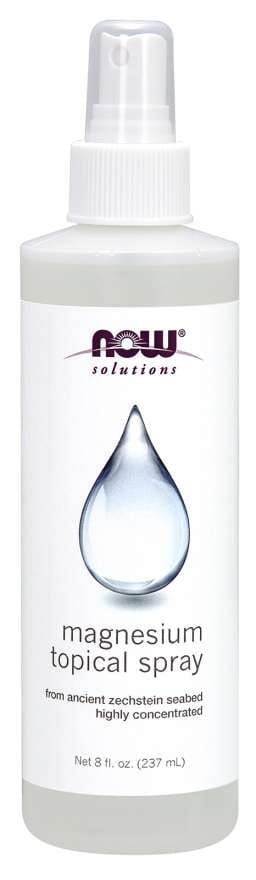 Spray topique de magnésium spray de magnésium 237 ml NOW FOODS
