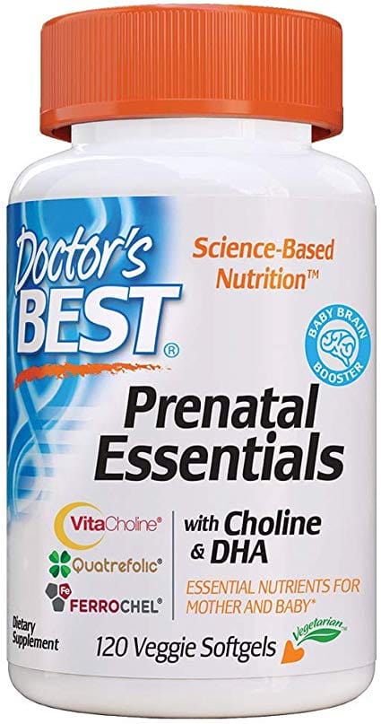 Vitamines et minéraux essentiels prénataux 120 gélules DOCTOR'S BEST