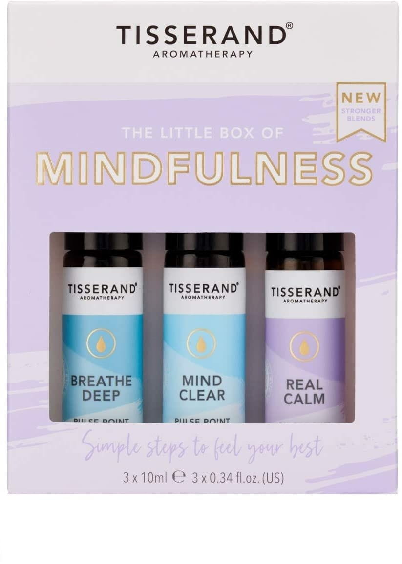 Le petit coffret pleine conscience coffret d'huiles essentielles rollon pour le silence 3 x 10 ml TISSERAND