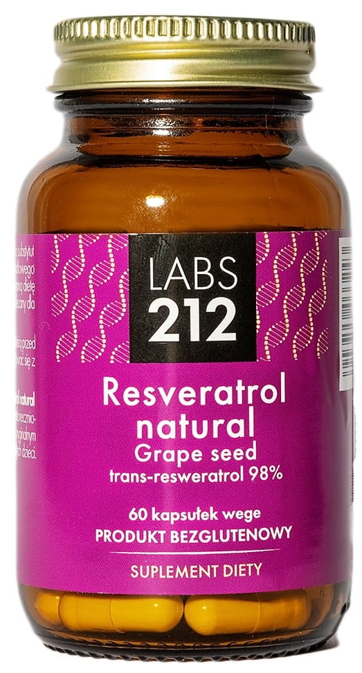 Resvératrol naturel et pépins de raisin 60 gélules LABS212