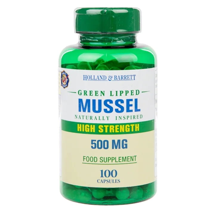 Moule à lèvres vertes Moule à lèvres vertes 100 gélules HOLLAND & BARRETT