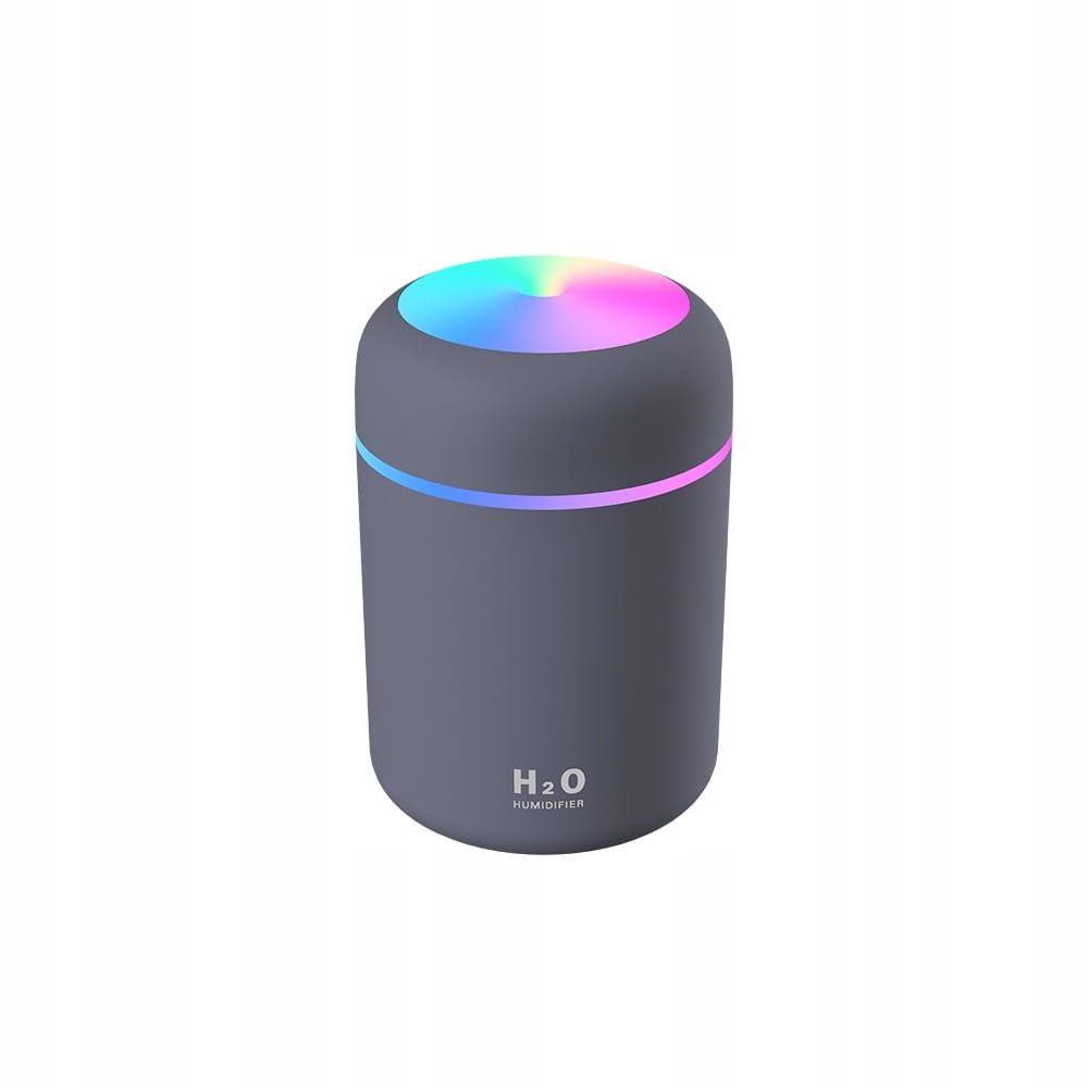Humidificateur d'air gris diffuseur d'huile usb 2W H2O