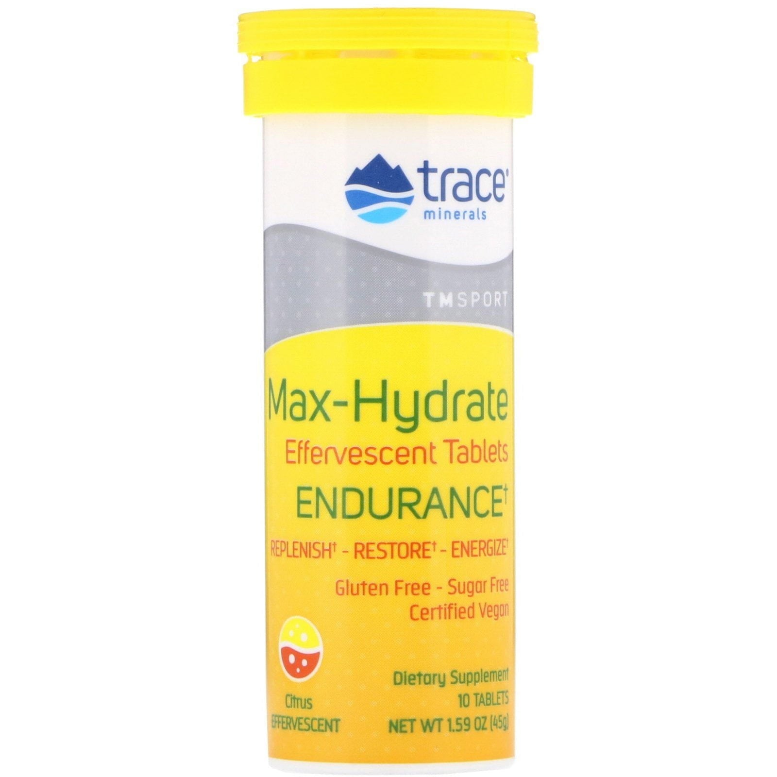 Max électrolytes - hydratation endurance 10 comprimés d'OLIGOMINÉRAUX