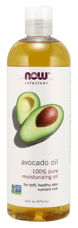 Huile d'avocat huile d'avocat 473 ml NOW FOODS SOLUTIONS