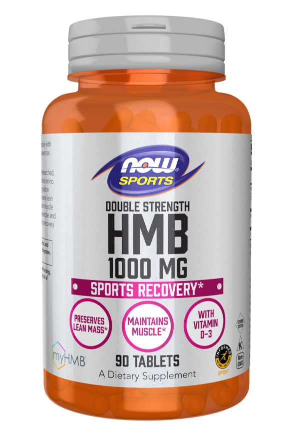 Hmb 1000 MG 90 comprimés NOW FOODS SPORTS