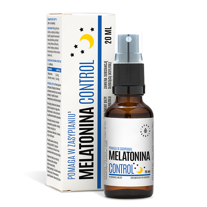 Contrôle mélatonine et extrait de mélisse aérosol 20 ml AURA HERBALS