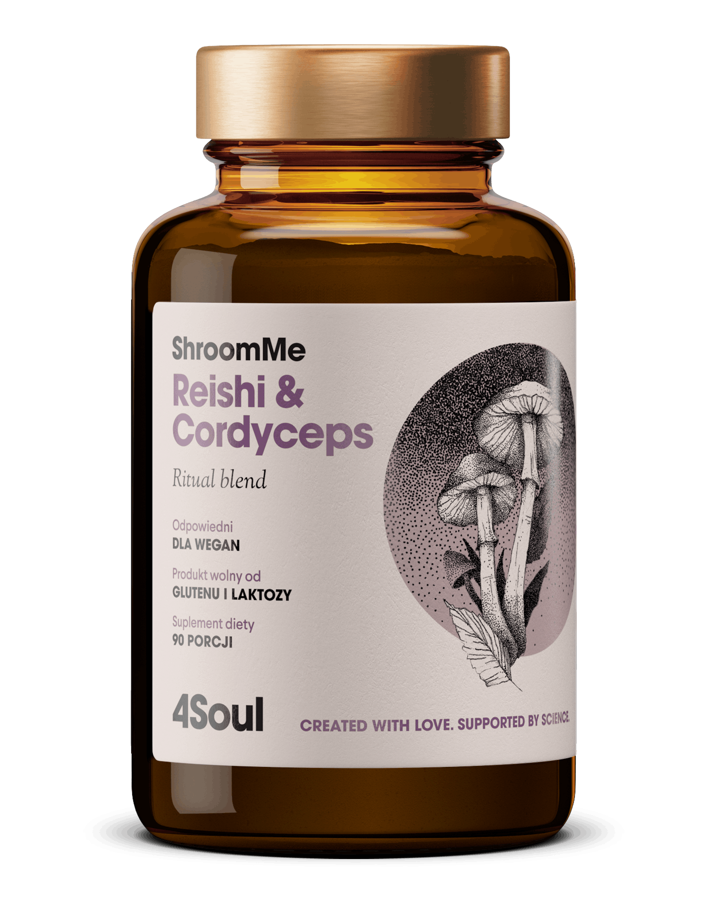 Shroomme reishi & cordyceps 4554 g HEALTH LABS