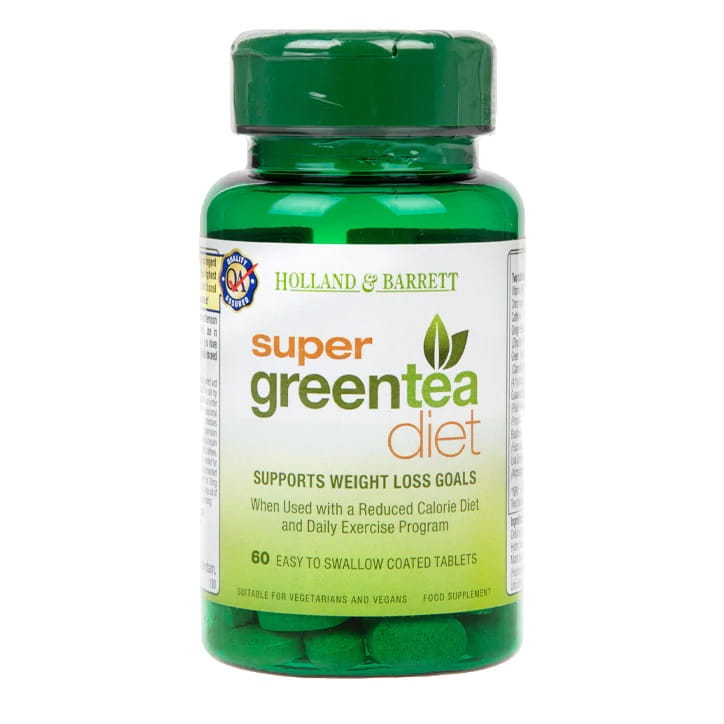 Super thé vert régime 60 comprimés HOLLAND & BARRETT