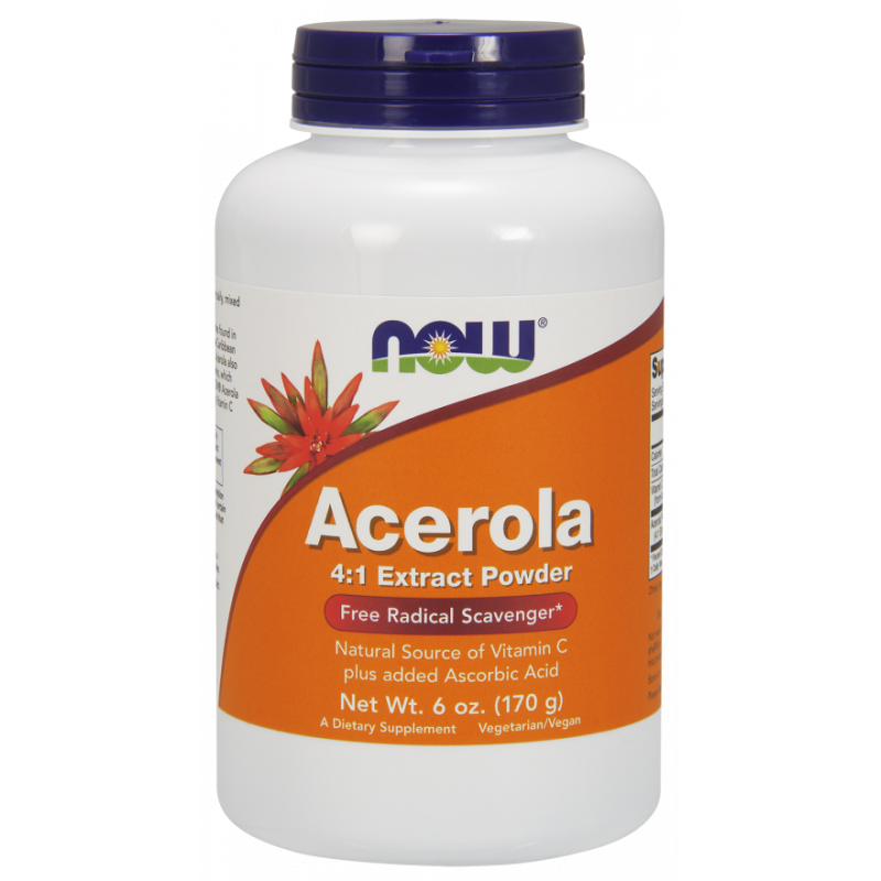 Acérola Vitamine C Naturelle 170 g NOW FOODS
