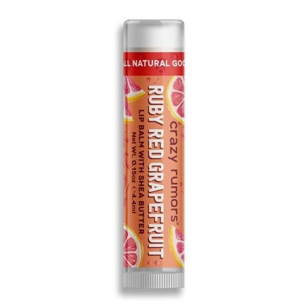 Baume à lèvres CRAZY RUMORS pamplemousse rouge rubis naturel