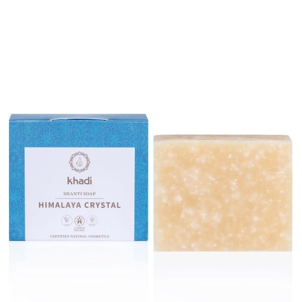 Savon shanti naturel Sel de l'Himalaya KHADI