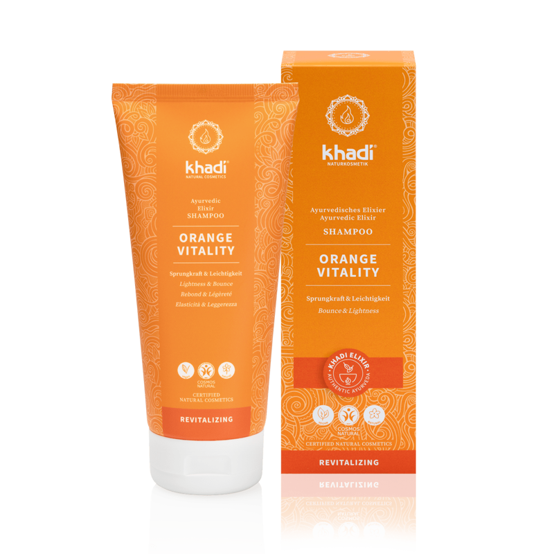 KHADI Orange Shampooing Revitalisant Cheveux