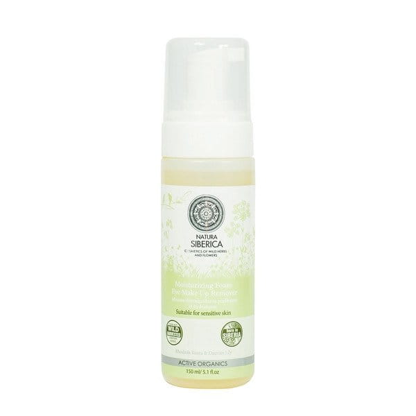 Mousse hydratante pour le démaquillage des yeux - peaux sensibles NATURA SIBERICA