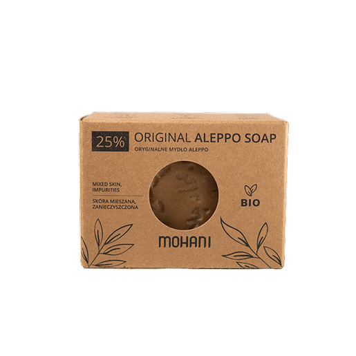Savon d'alep BIO olive - laurier 25% MOHANI